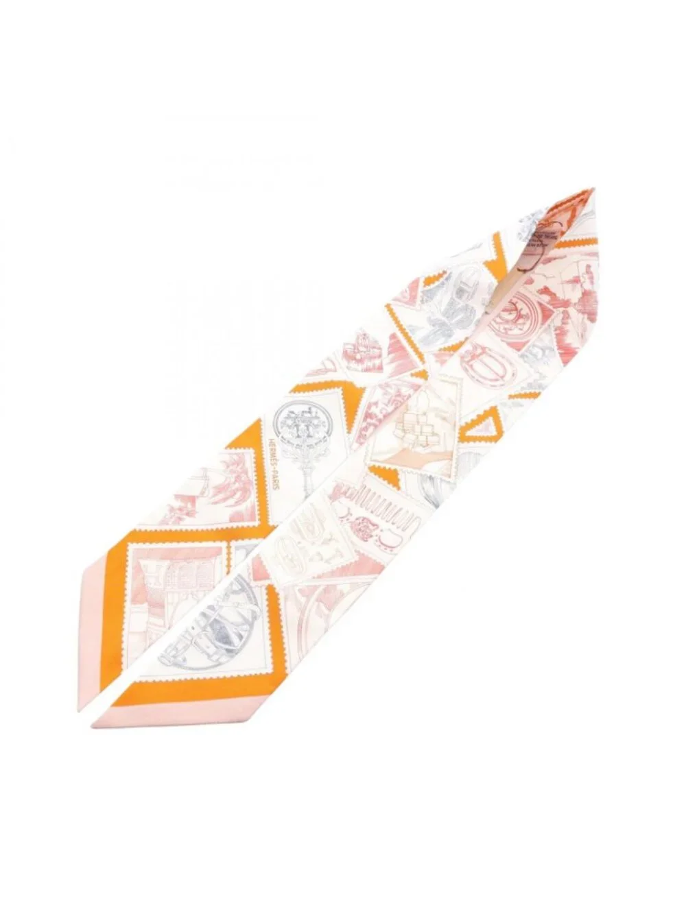 Hermes Scarf Twilly le Philateliste du Faubourg Ribbon Silk
